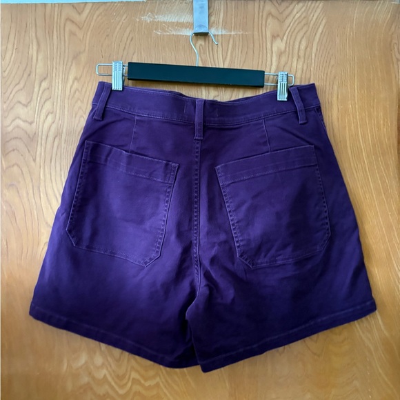 Madewell Deep Purple Women's Shorts 29 - Picture 7 of 10